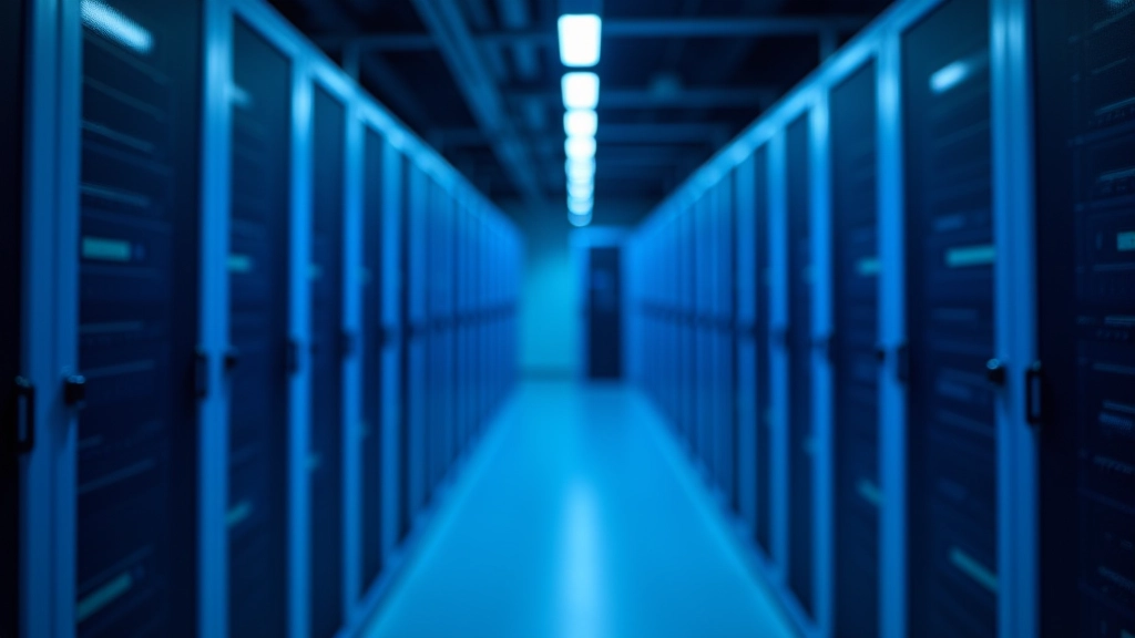 Server room with backup systems and redundant infrastructure for business continuity